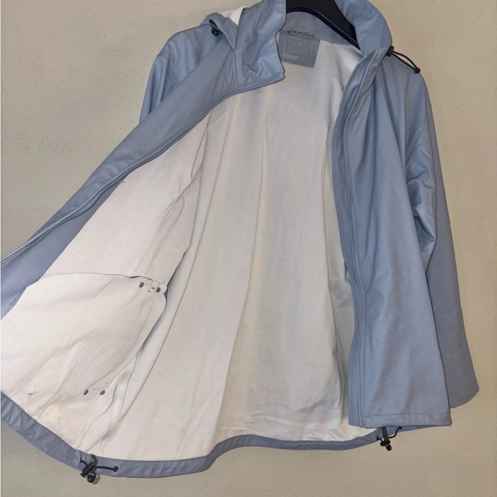 Helly Hansen Sky Blue Hooded Jacket - Picture 5 of 7